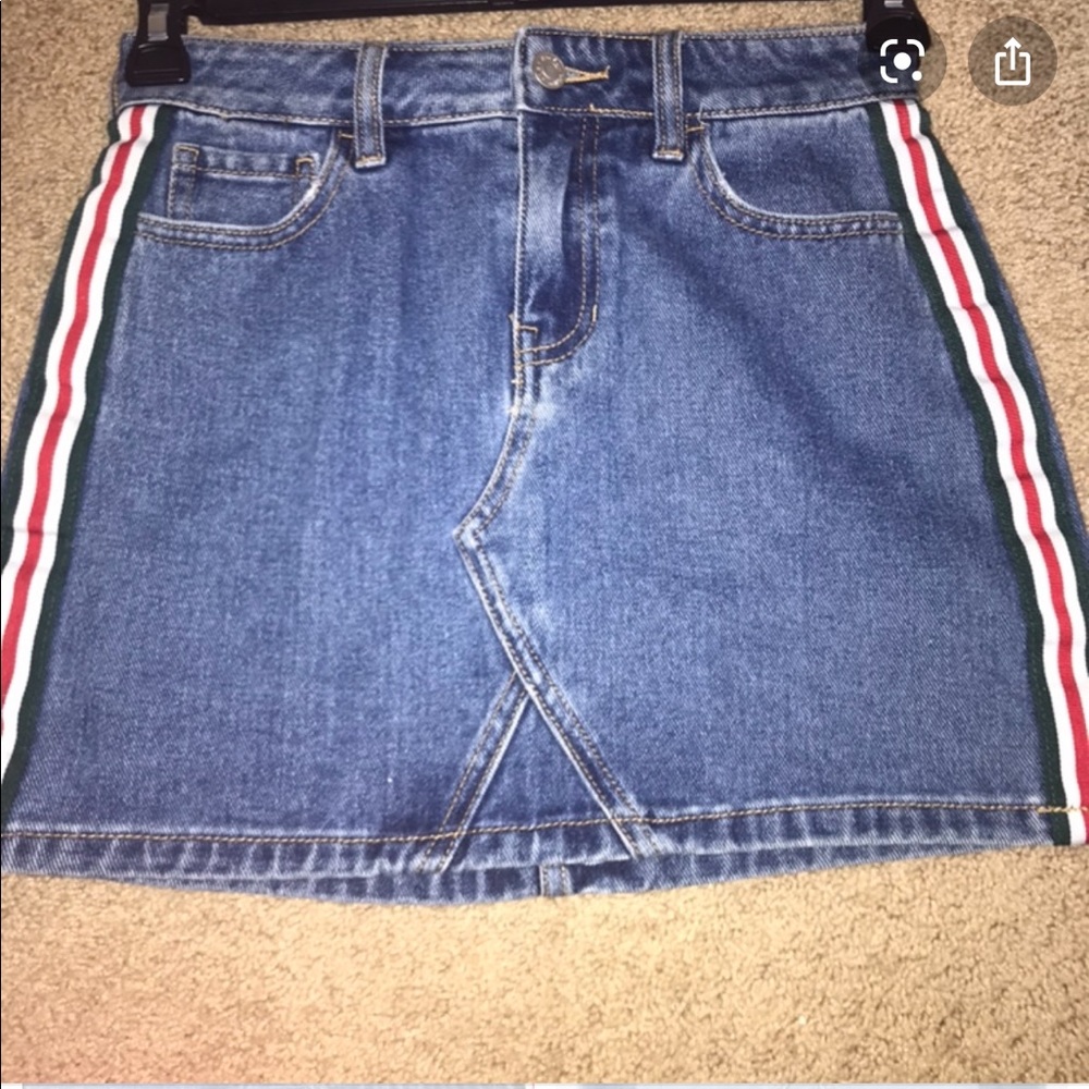 Pacsun denim skirt